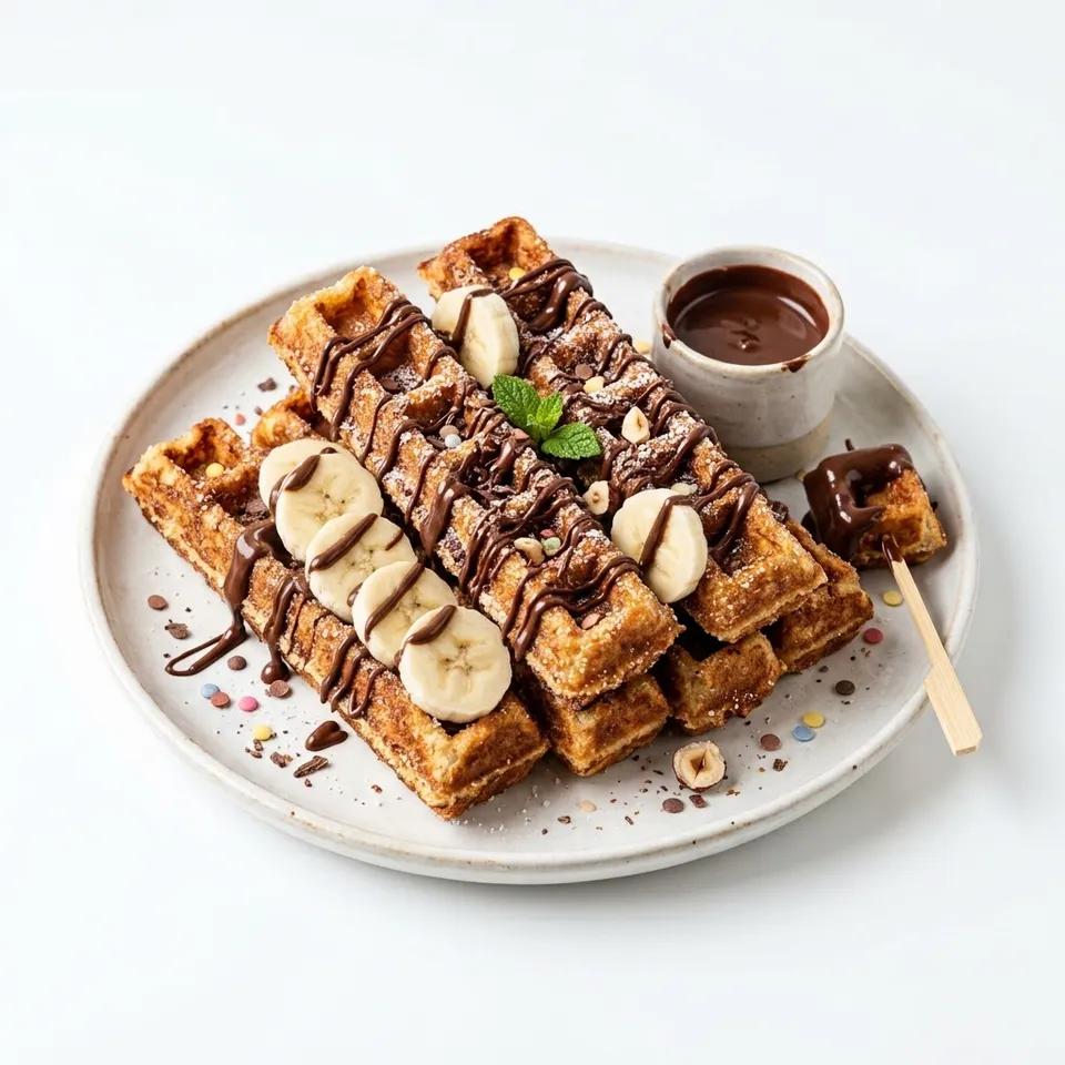 Gaufre sticks Banane