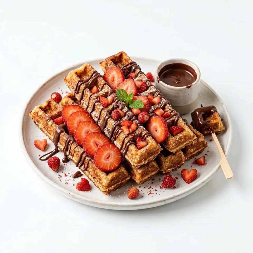 Gaufre sticks Fraise