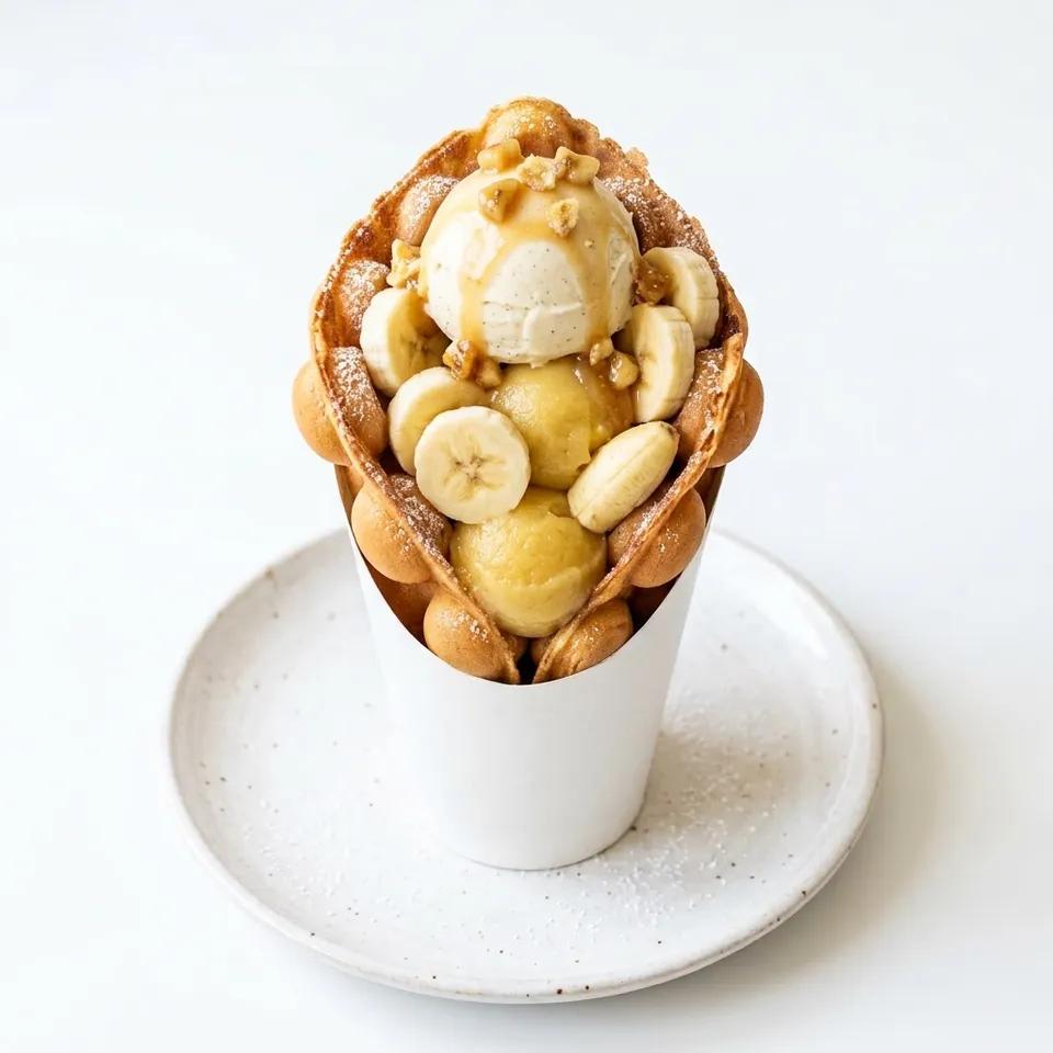 Gaufre Bubble Banane