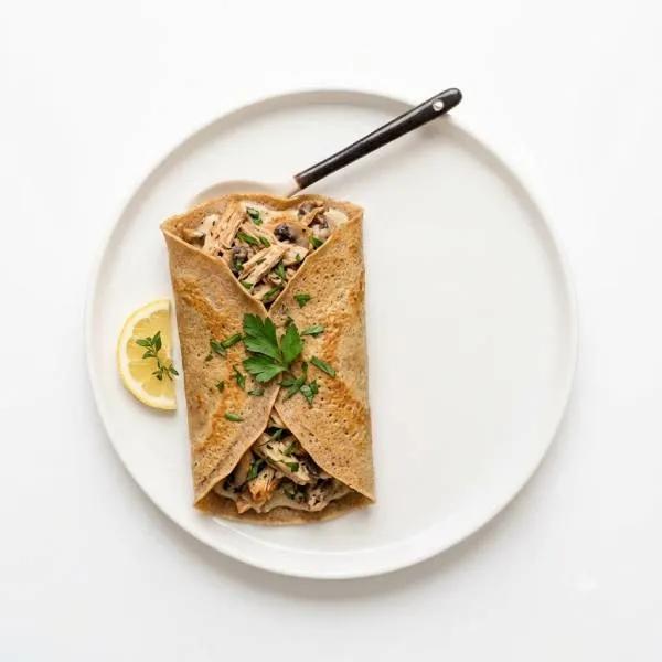 Crêpe Poulet Champignons