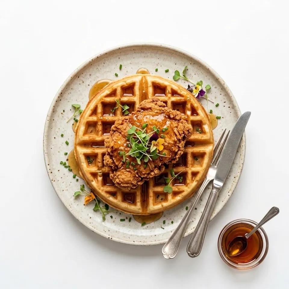 Crispy Chicken Waffle