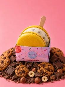 Ice Macaron Cookies