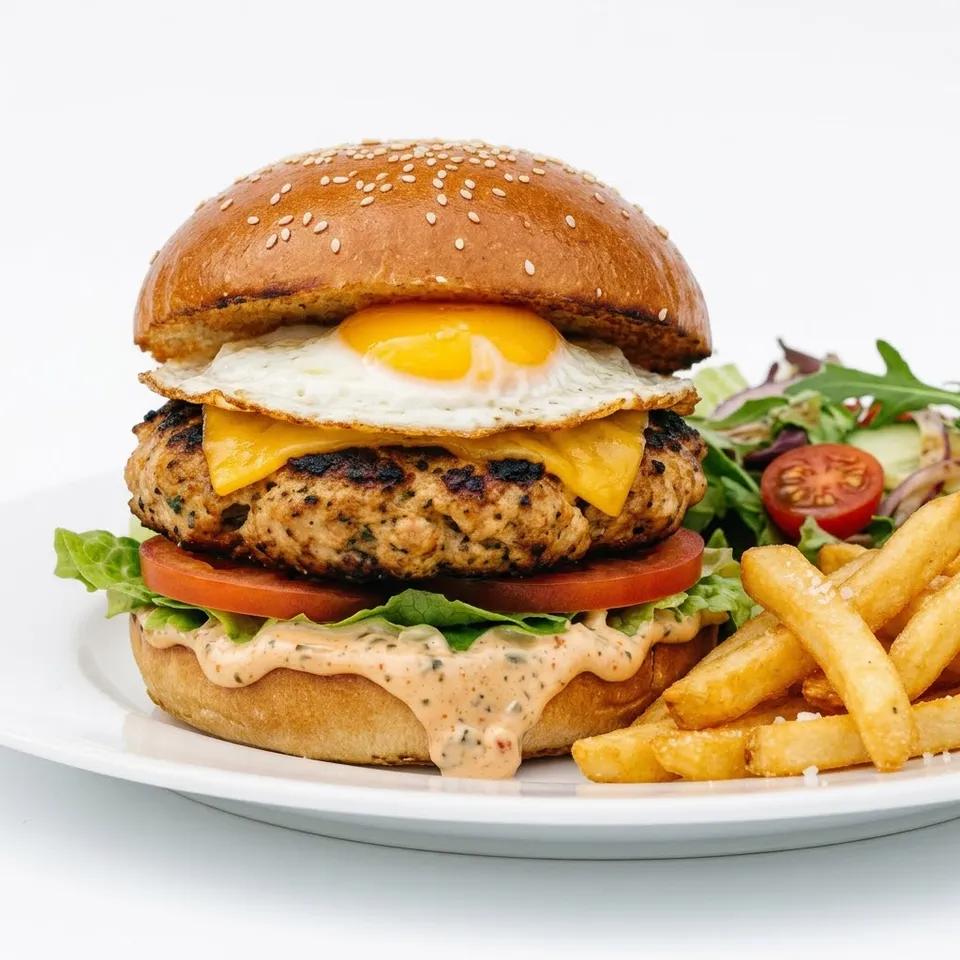 Burger Poulet Haché