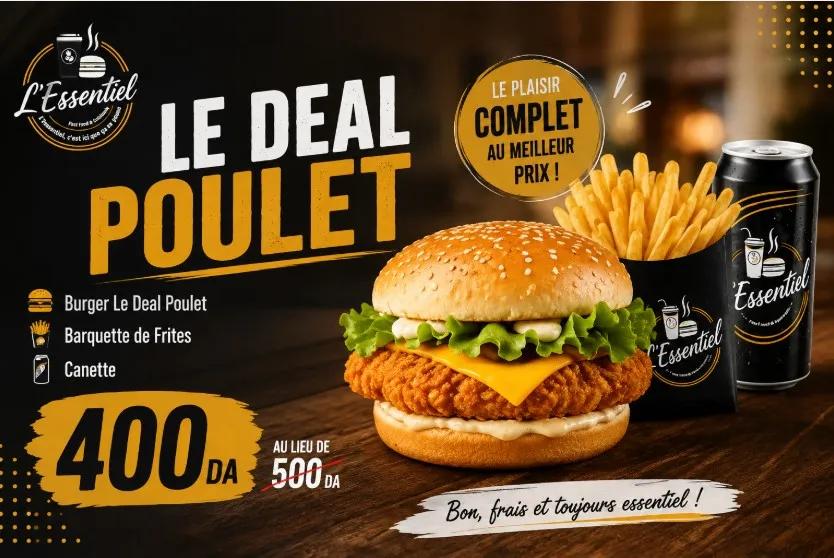 Menu Le deal Poulet