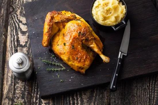 DemI Poulet Rôti