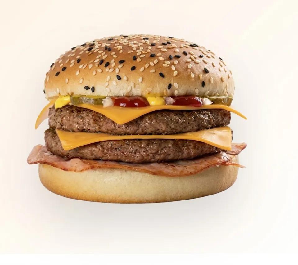 Double Cheese Bacon Burger