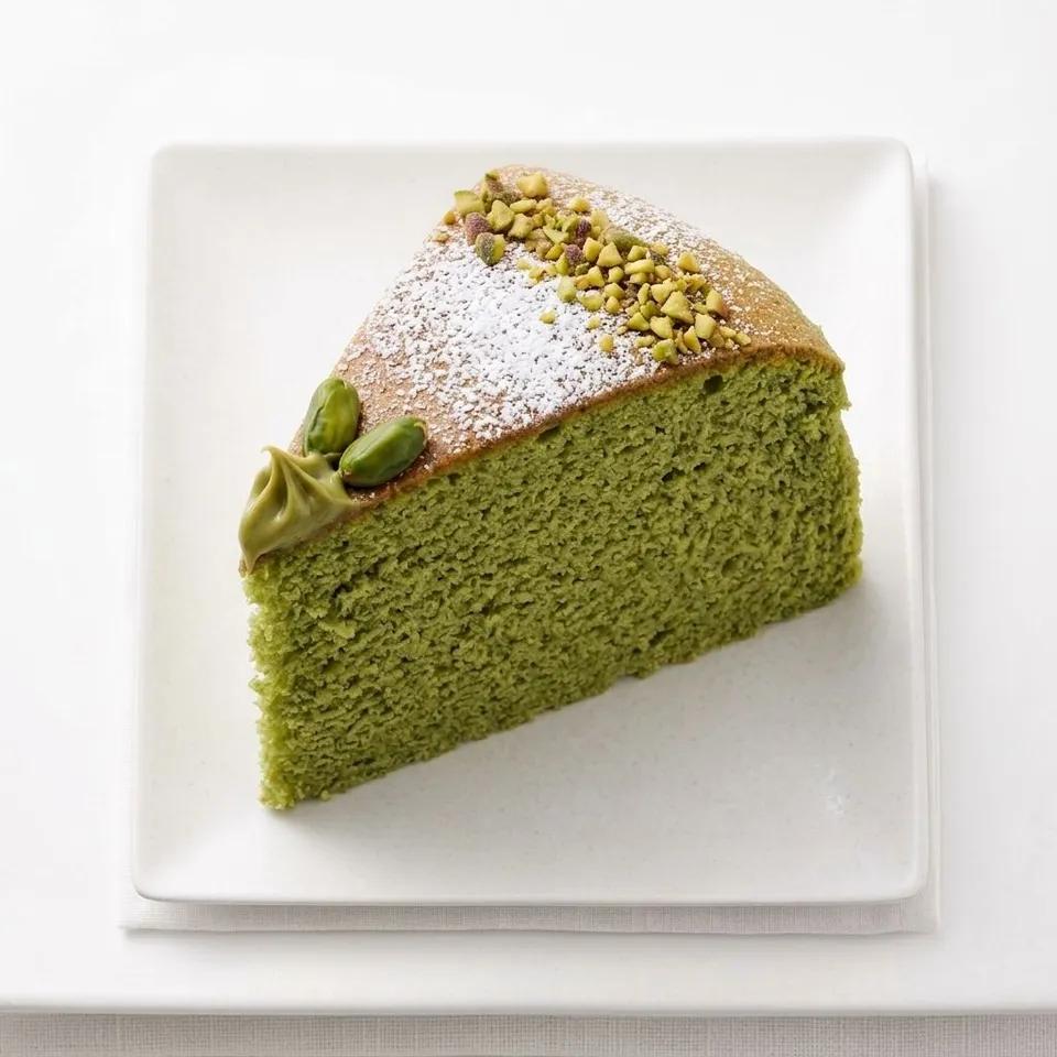 Pistache Fluffy Cake