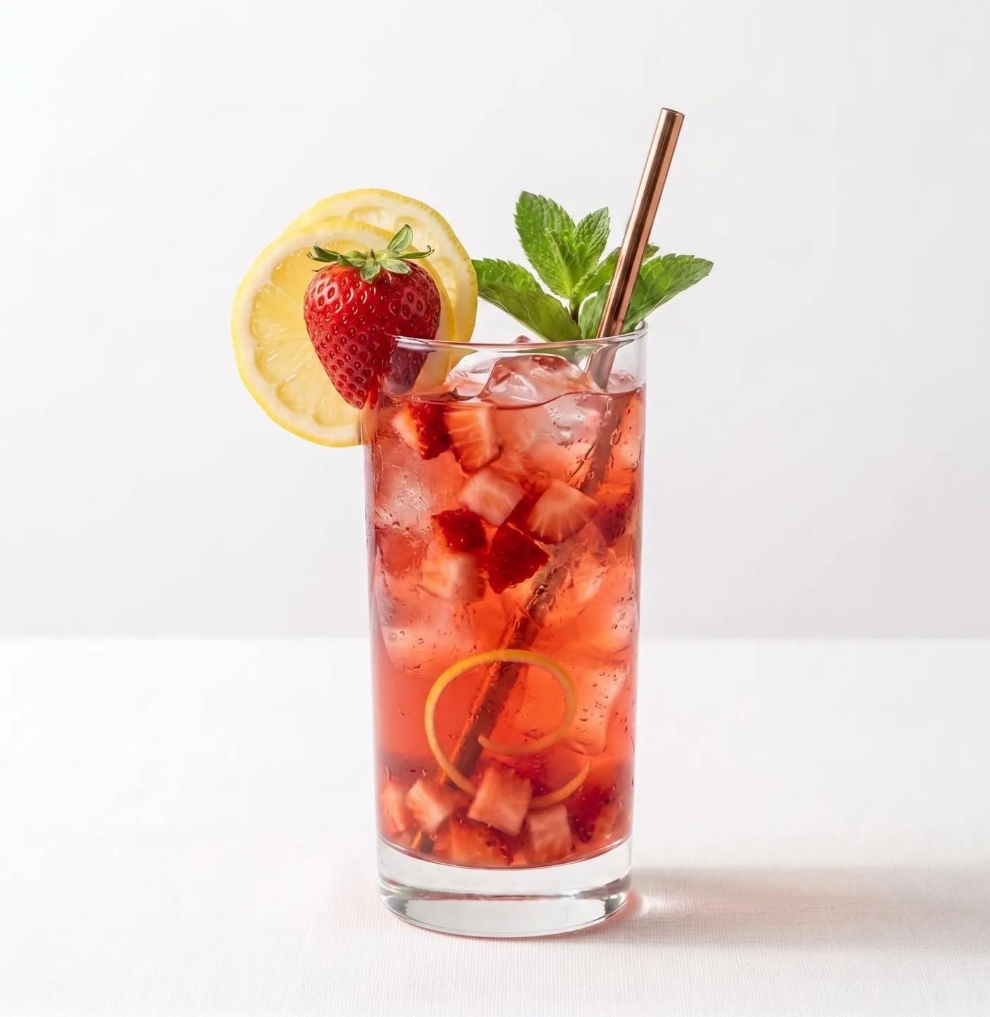 Fraise citron Ice Tea