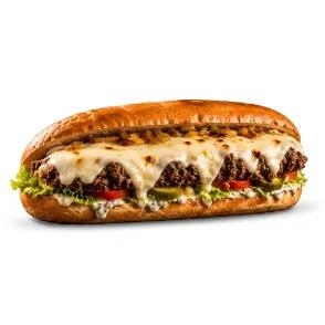 Cheesy Beef Sandwich