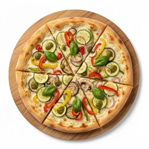 Pizza Blanche Végétarienne