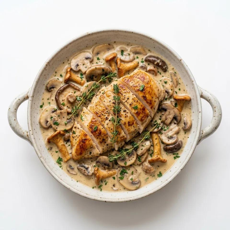Poulet Aux Champignons