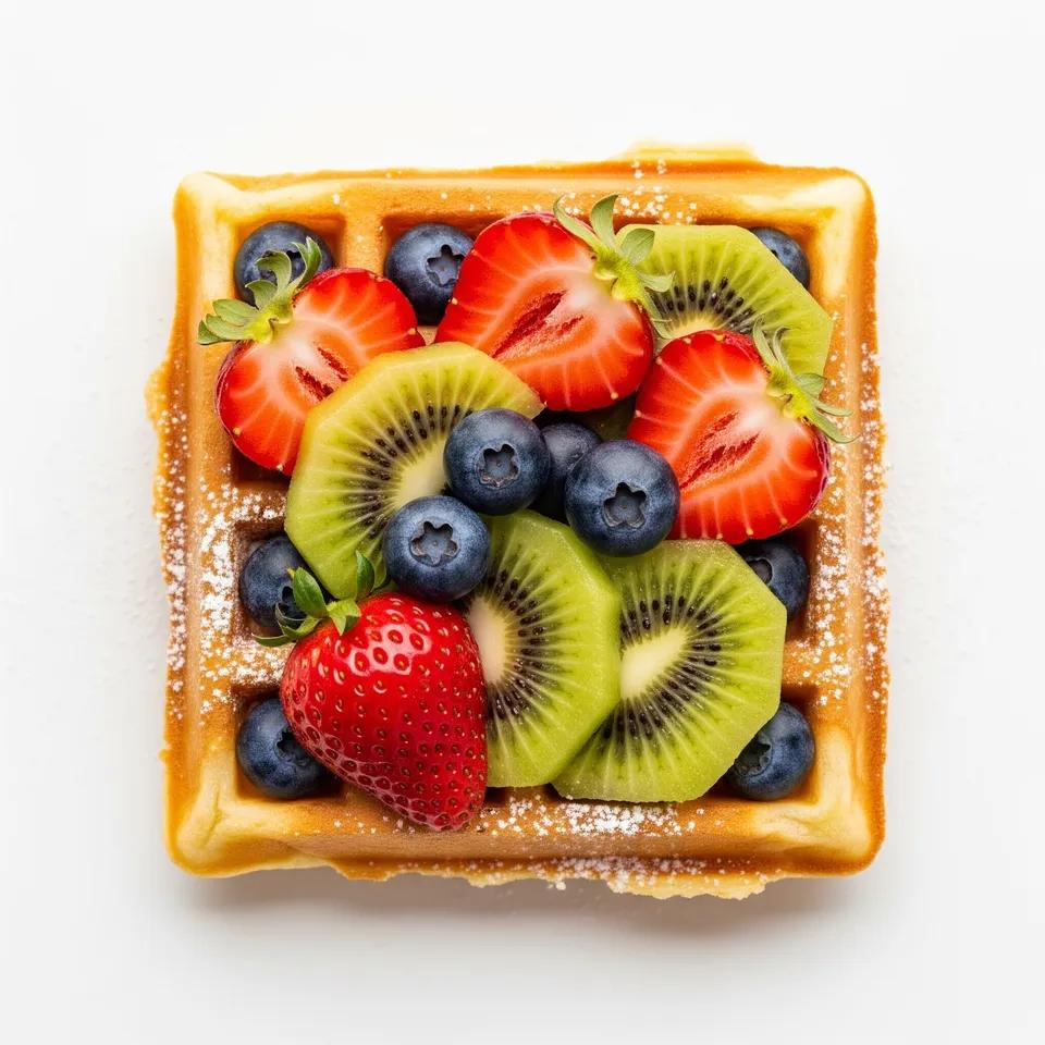 Gaufre aux Fruits