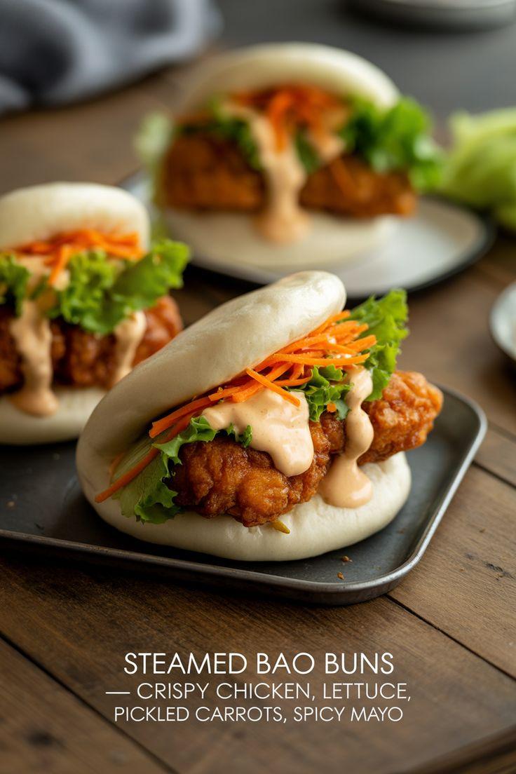 Bao Burger Poulet