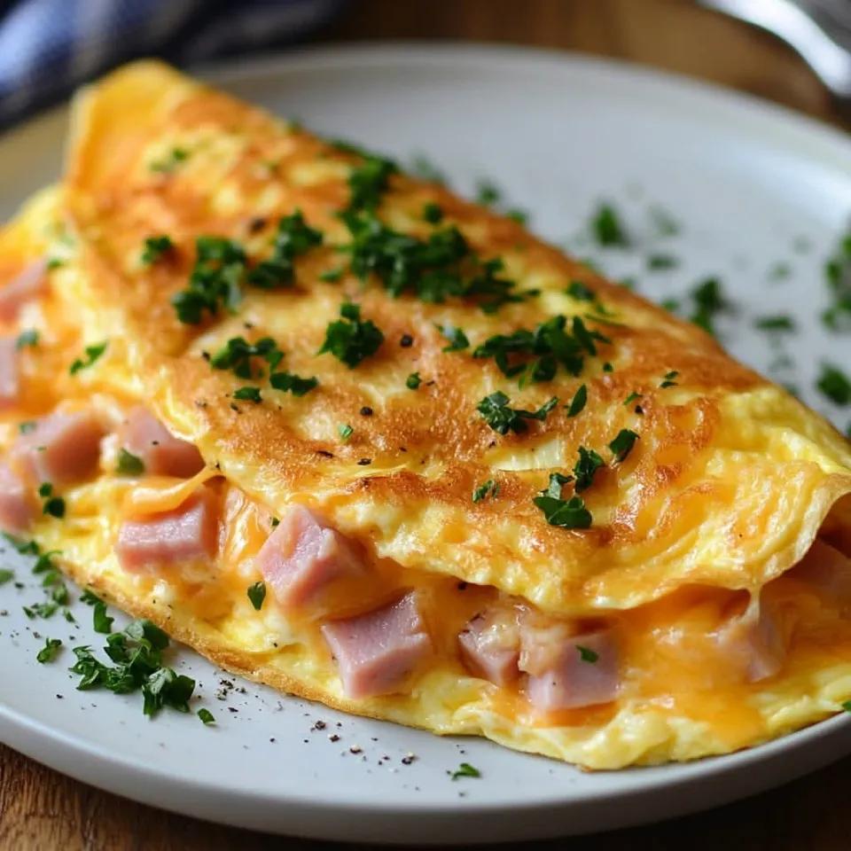 Omelette Jambon Fromage