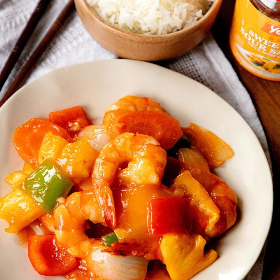 Crevettes Sauce Aigre-Douce