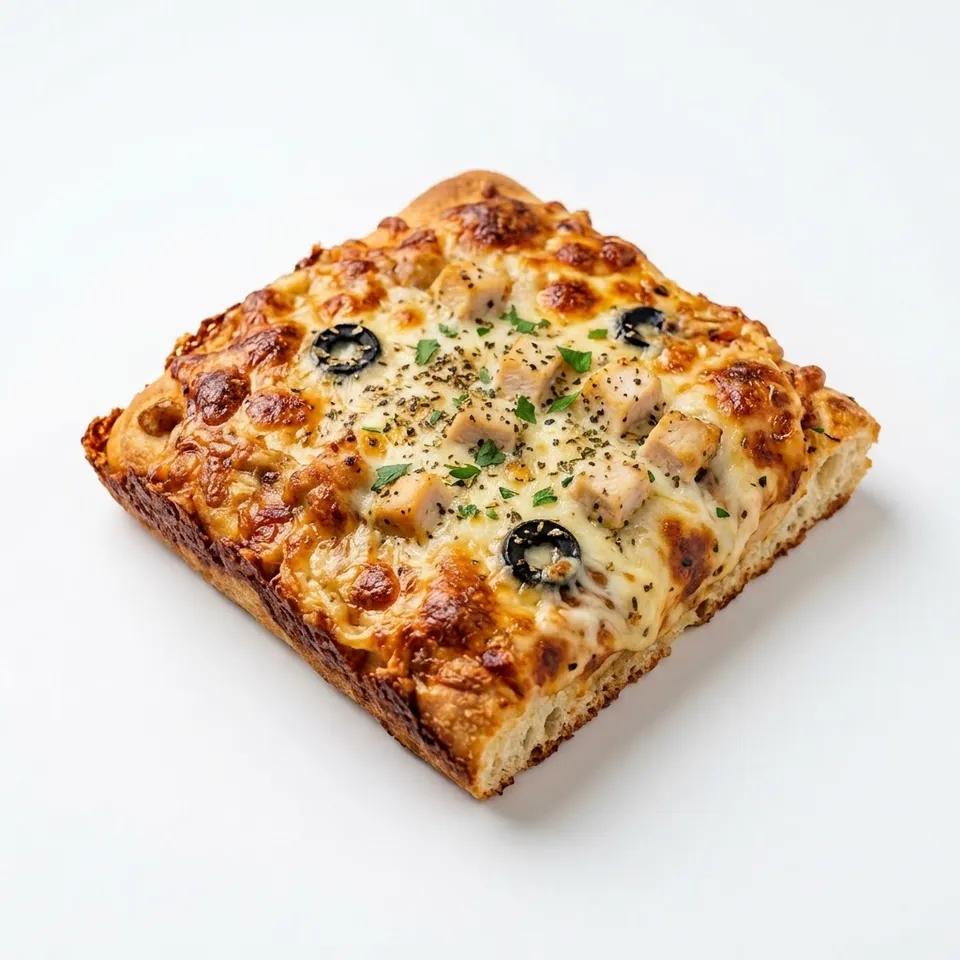 Pizza carré poulet 1 Pièce