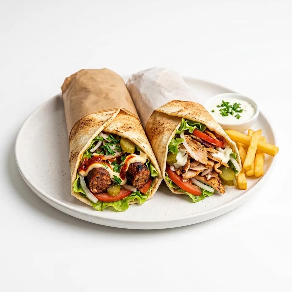 Shawarma Merguez et Chawarma