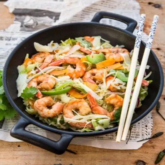 Wok Fruits de Mer