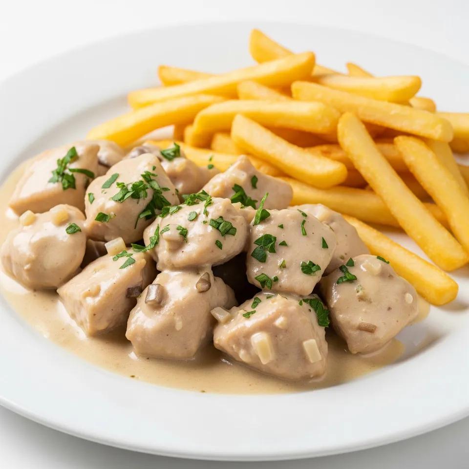 Plat à La Crème Fraîche