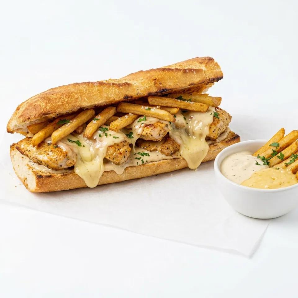 Sandwich Poulet À La Crème