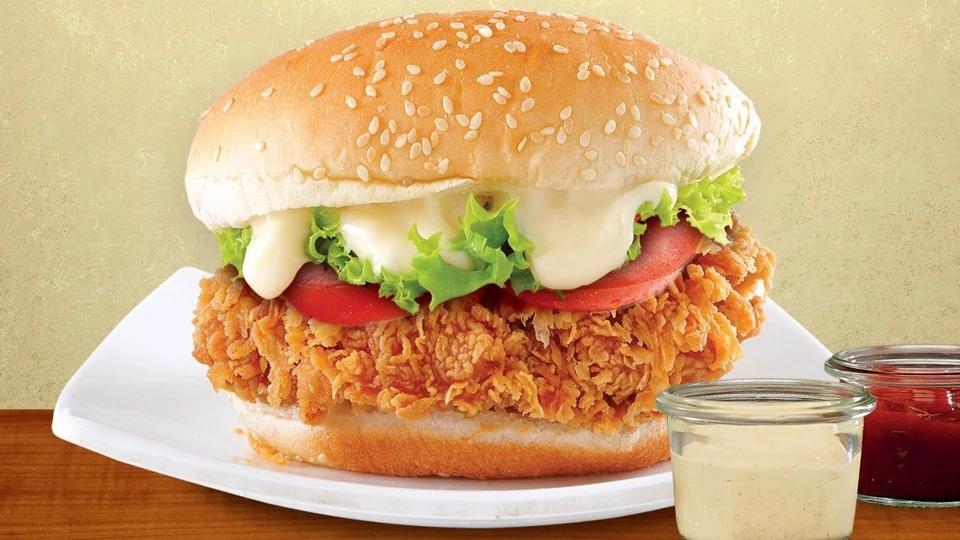 Burger chicken