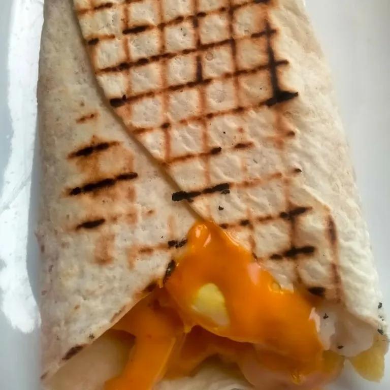 Omelette tacos