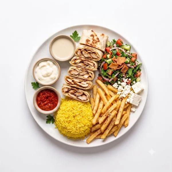 Plat Shawarma Arabi