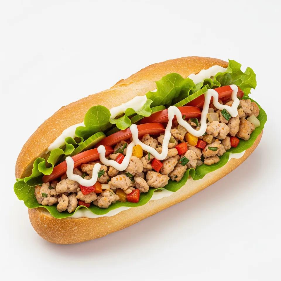 Sandwich Spécial Poulet Haché