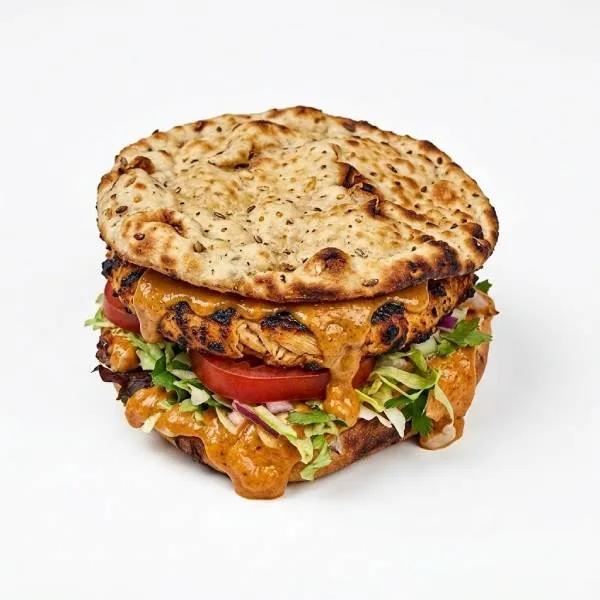 Indian Burger Chicken