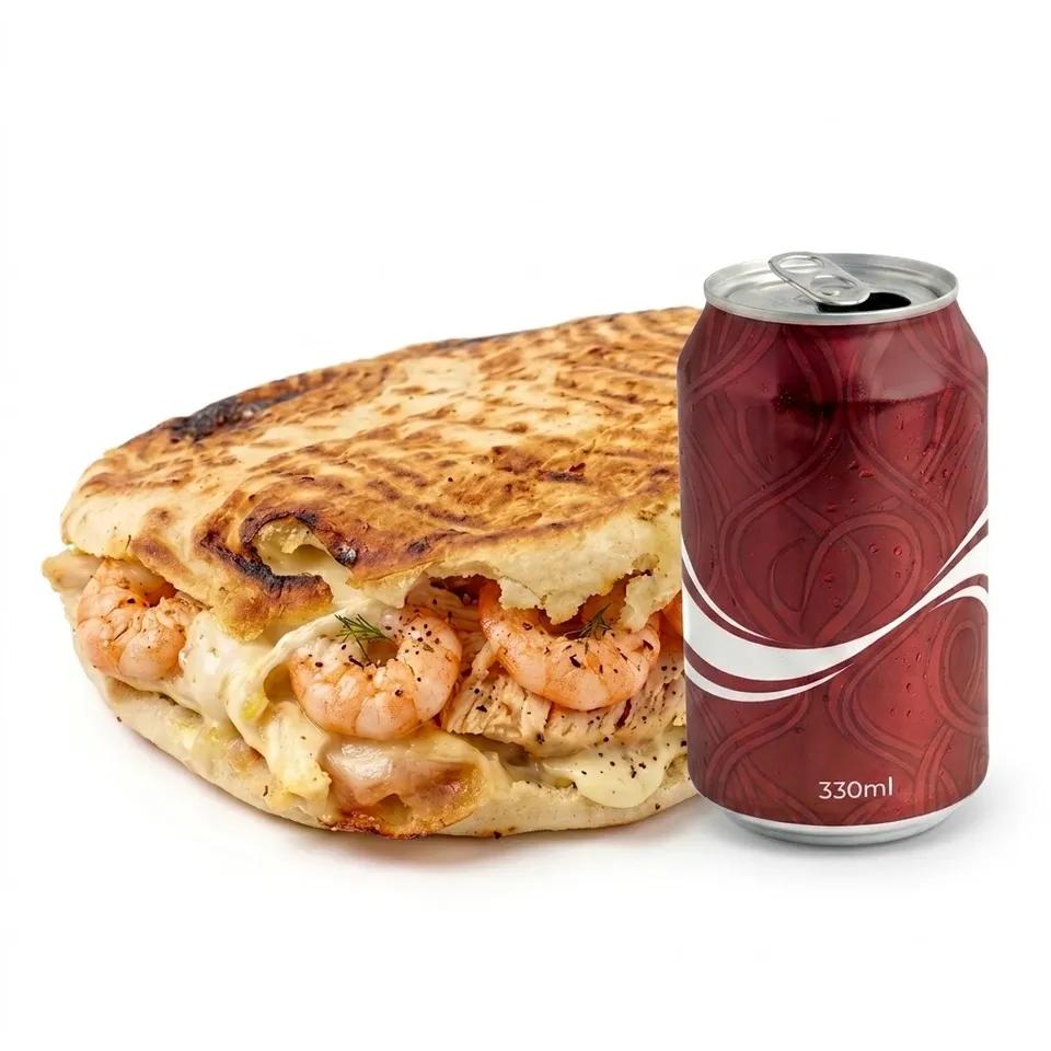 Sandwich Crevette + Canette