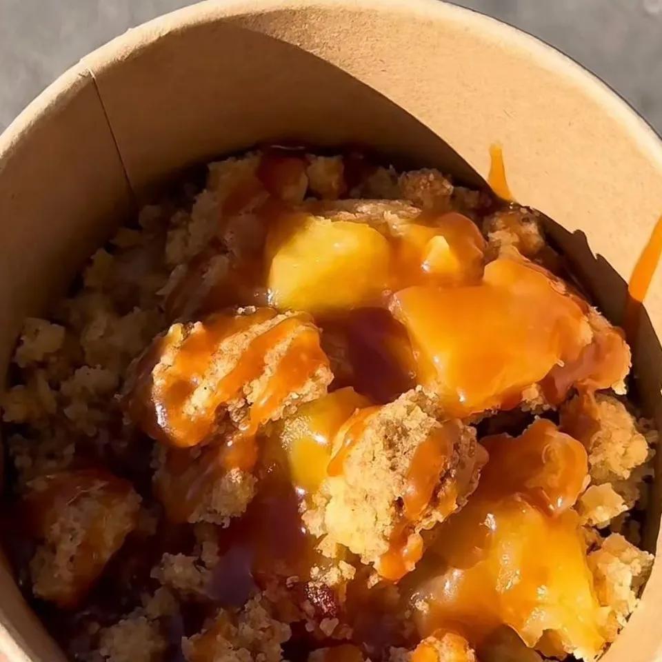 Apple crumble
