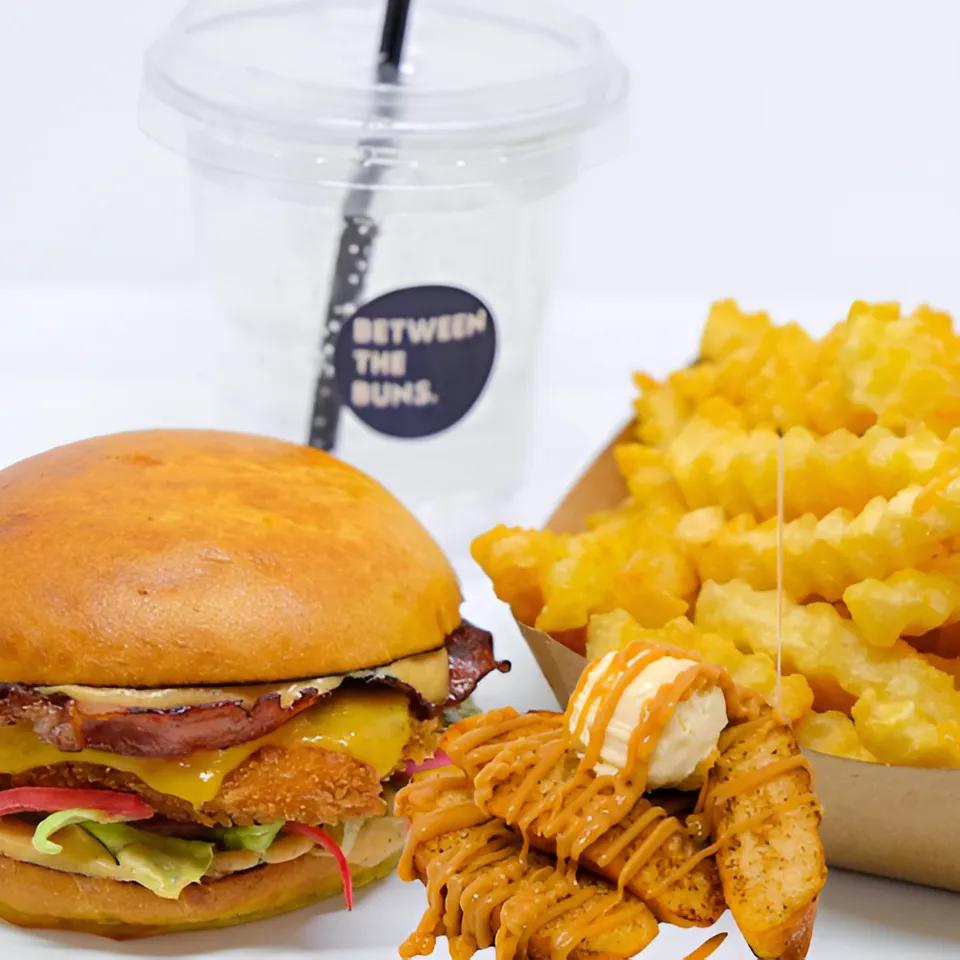 Menu Crispy Chicken Burger Gourmand