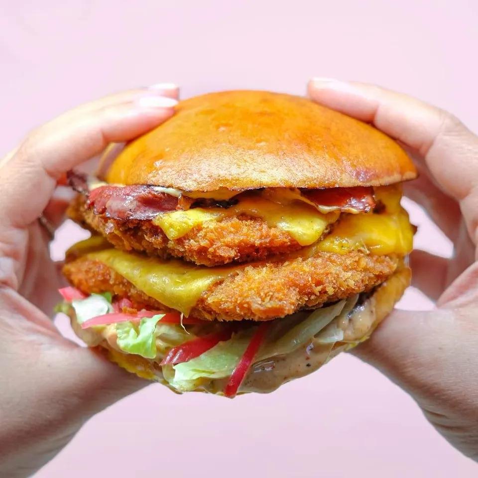 Double Crispy Chicken Burger - Seul