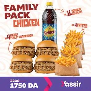 FAMILY PACK CHICKEN 🍔🍟🥤