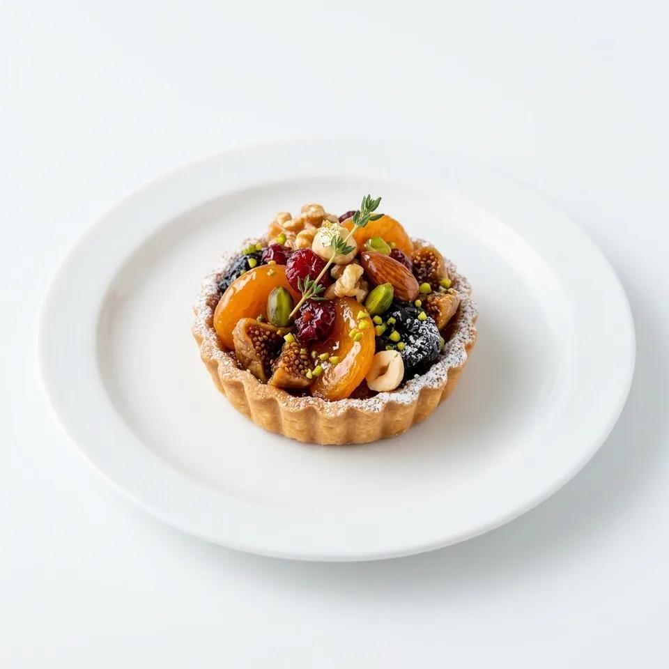 Tarte aux fruits secs