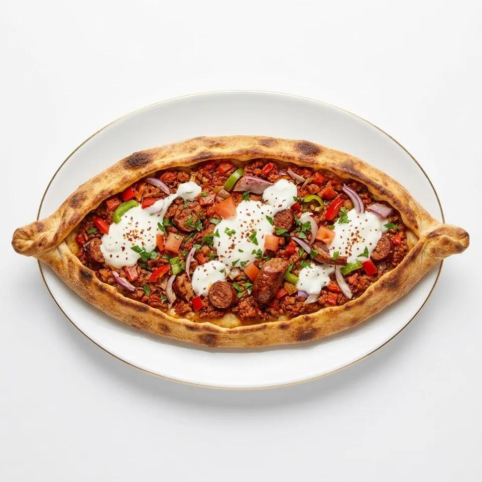 Pizza Pida Merguez