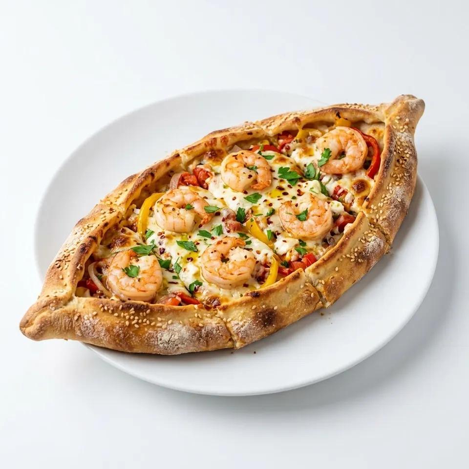 Pizza Pida Crevette
