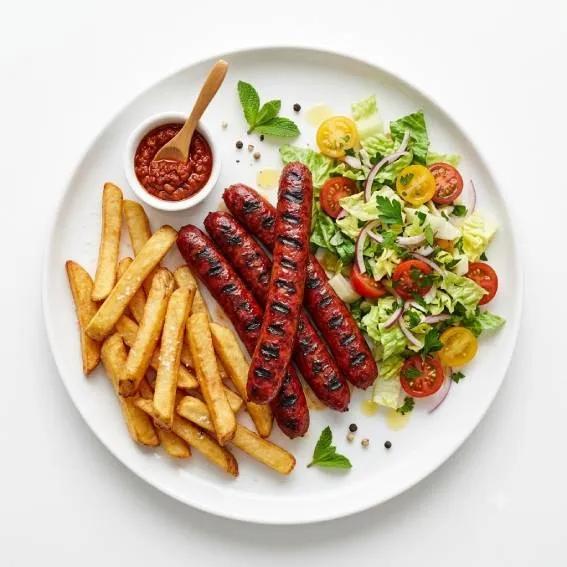 Assiette merguez