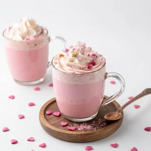 Rose White Hot Chocolate