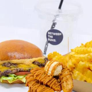 Menu Double Cheeseburger Gourmand