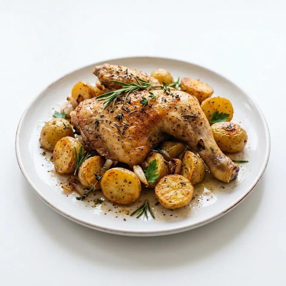 Poulet Rôti aux Pommes de Terre