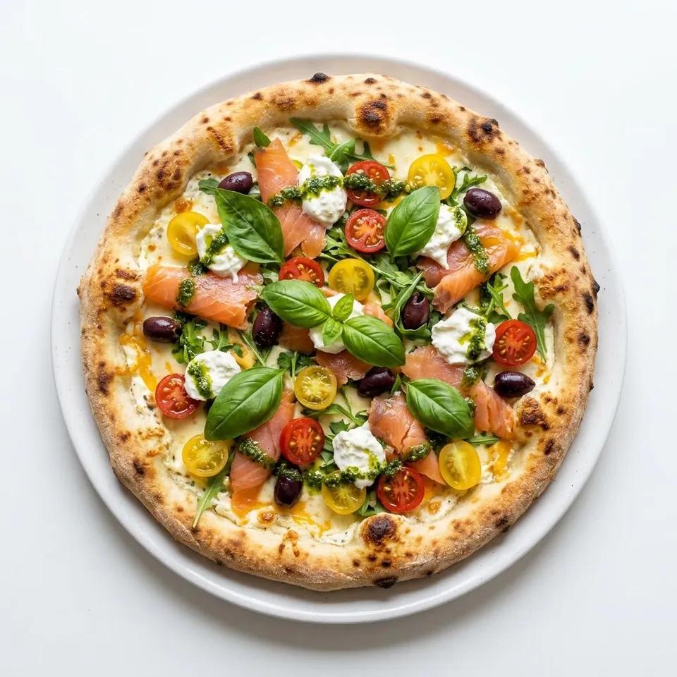 Pizza Saumon Avocado