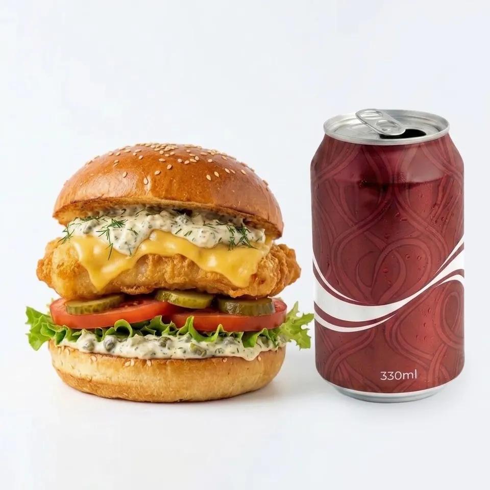 Smart Ocean Burger + Soda