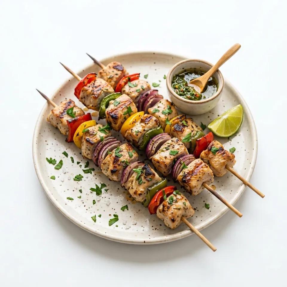 Brochette d'escalope
