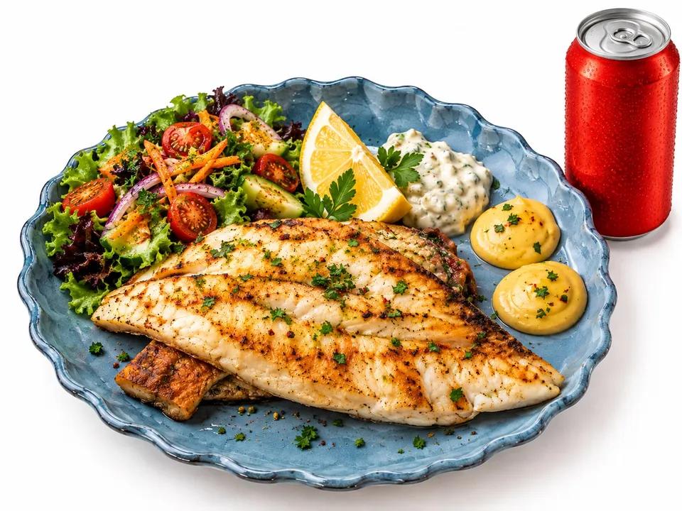 Filet de Dorade Grillé + Boisson
