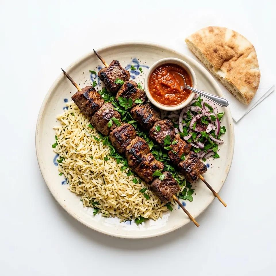 Plat Kabab Viande