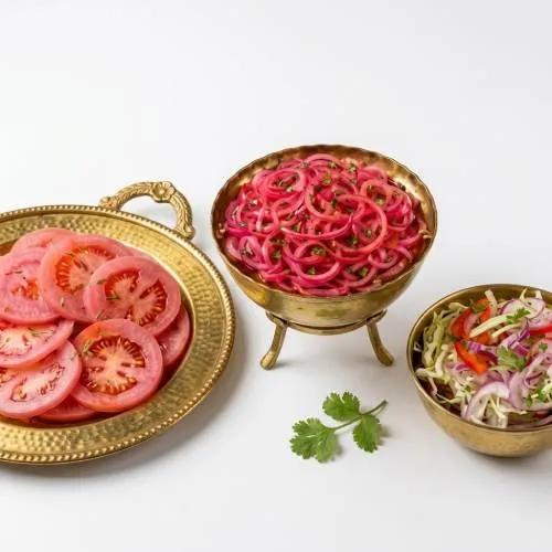 Onion Salad Sliced