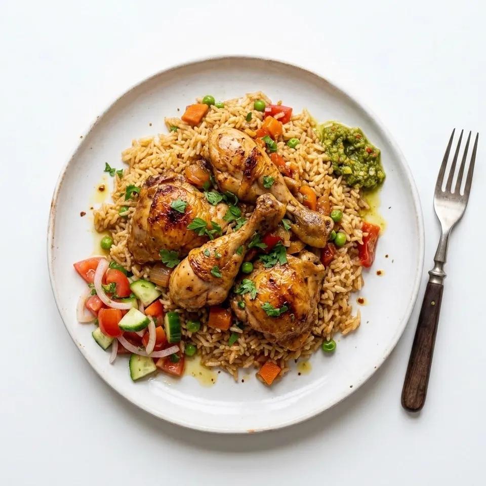 Plat Riz Au Poulet