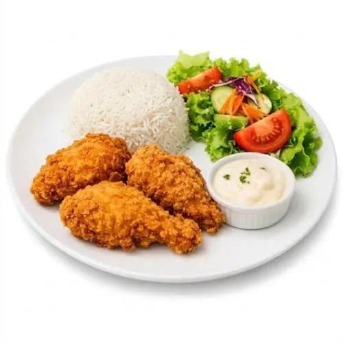 Assiette Crispy au Riz