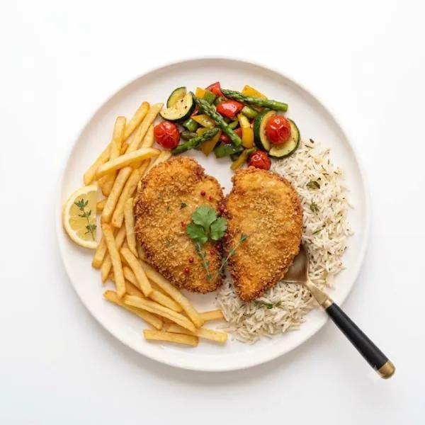 Plat Escalope Panée